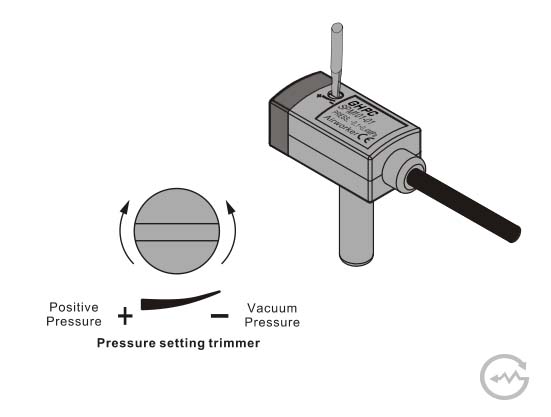 Sensor de pressão pneumático